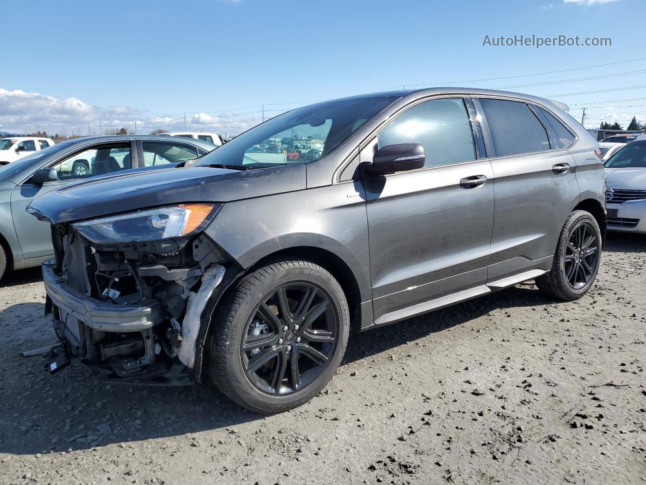 2020 Ford Edge Sel Charcoal vin: 2FMPK4J93LBB53130