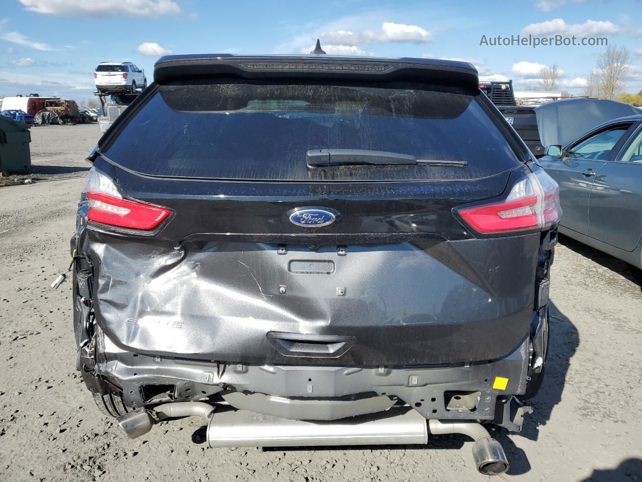 2020 Ford Edge Sel Charcoal vin: 2FMPK4J93LBB53130