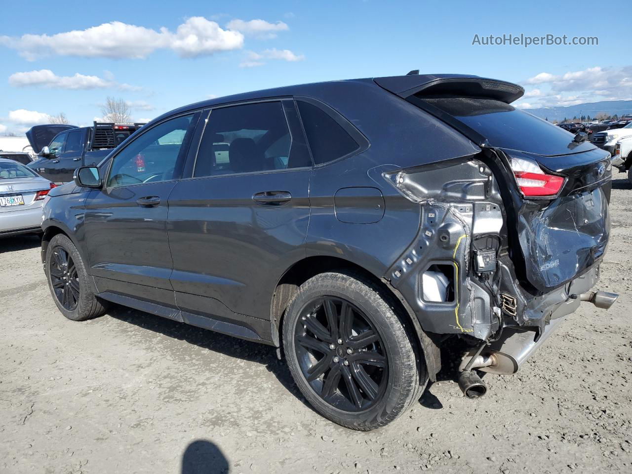 2020 Ford Edge Sel Charcoal vin: 2FMPK4J93LBB53130