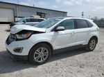 2016 Ford Edge Sel White vin: 2FMPK4J94GBB09059