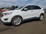 2016 Ford Edge Sel White vin: 2FMPK4J94GBC05712