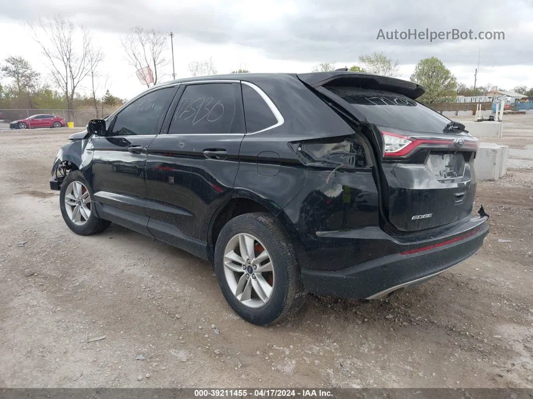 2016 Ford Edge Sel Black vin: 2FMPK4J94GBC50293