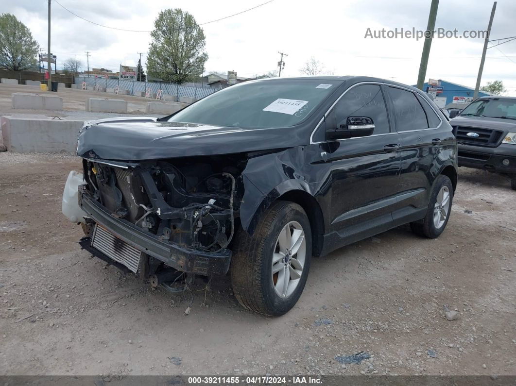 2016 Ford Edge Sel Черный vin: 2FMPK4J94GBC50293