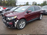 2017 Ford Edge Sel Бордовый vin: 2FMPK4J94HBB11492