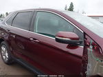 2017 Ford Edge Sel Бордовый vin: 2FMPK4J94HBB11492