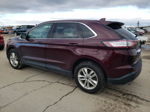 2017 Ford Edge Sel Burgundy vin: 2FMPK4J94HBB11539