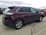 2017 Ford Edge Sel Burgundy vin: 2FMPK4J94HBB11539