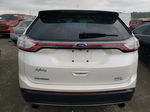 2017 Ford Edge Sel White vin: 2FMPK4J94HBB46386