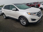 2017 Ford Edge Sel White vin: 2FMPK4J94HBB46386