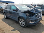 2019 Ford Edge Sel Blue vin: 2FMPK4J94KBC26567