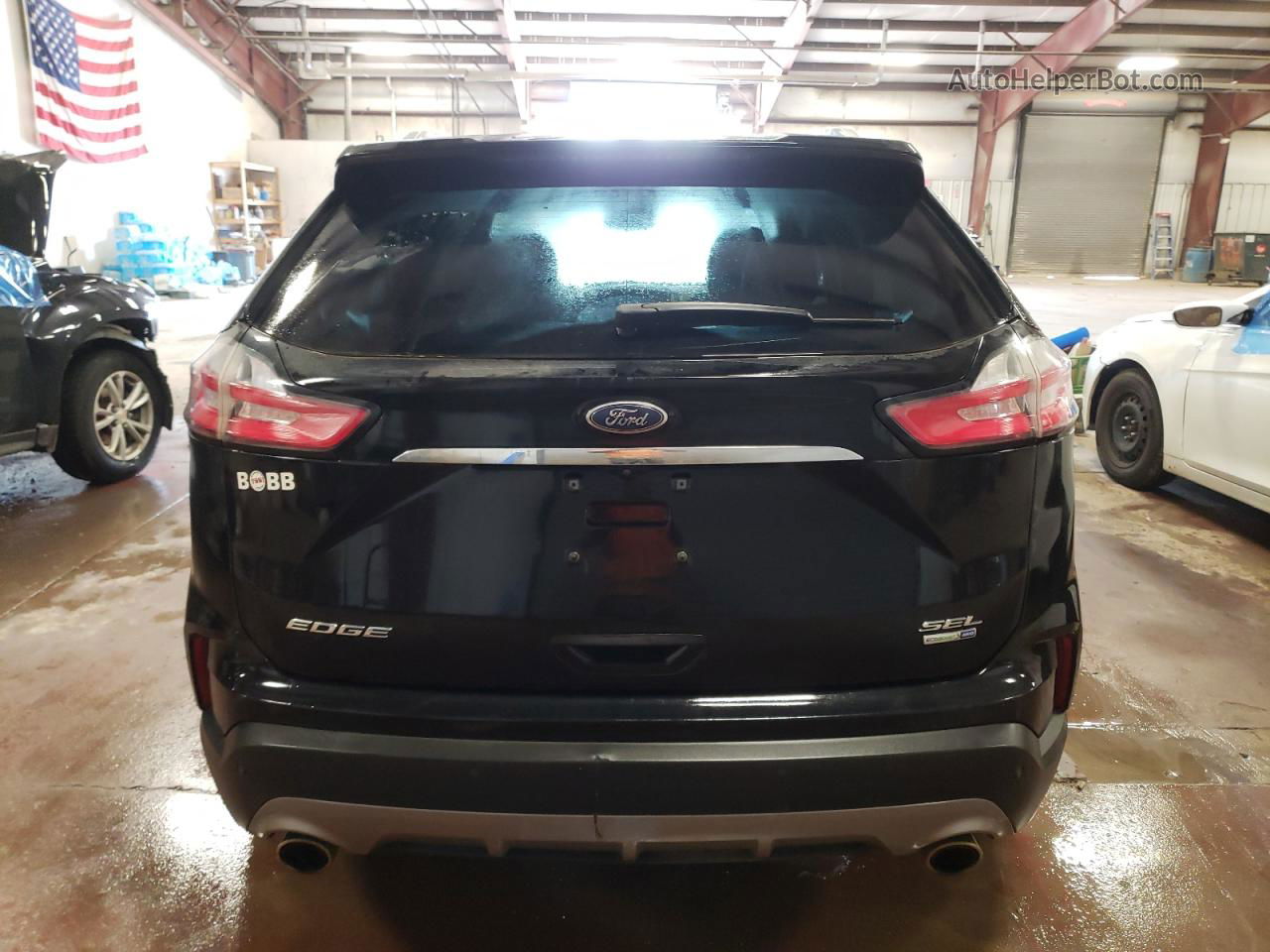 2019 Ford Edge Sel Black vin: 2FMPK4J94KBC58984