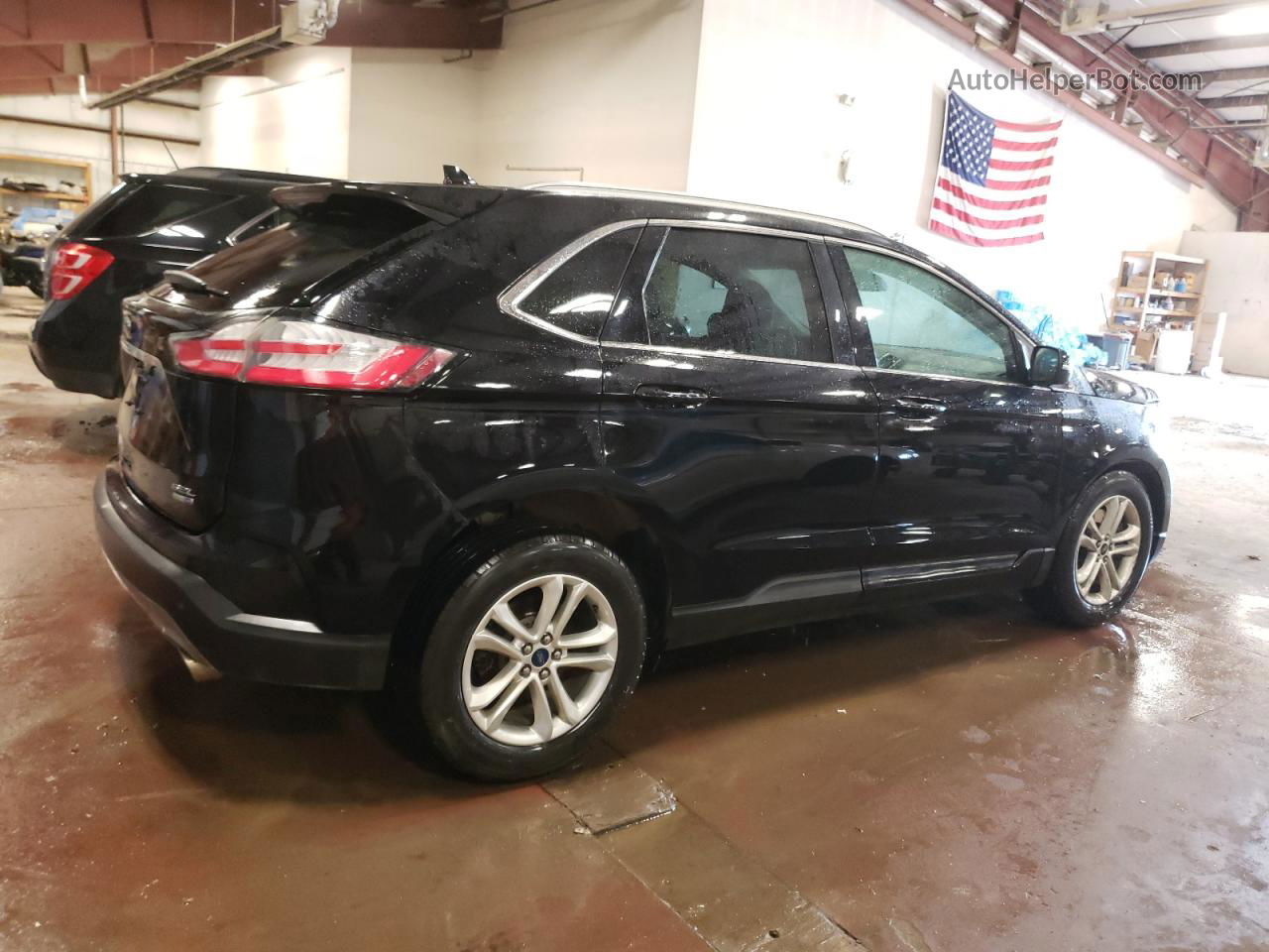 2019 Ford Edge Sel Black vin: 2FMPK4J94KBC58984