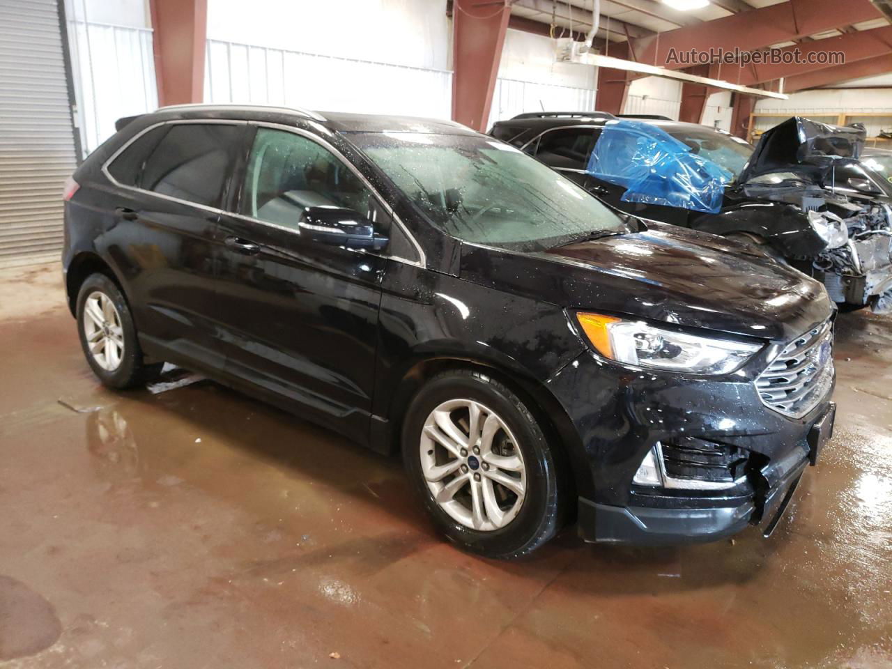 2019 Ford Edge Sel Black vin: 2FMPK4J94KBC58984