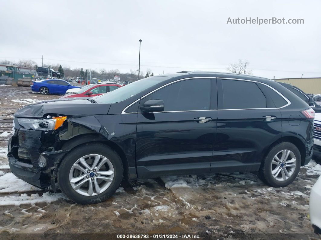 2020 Ford Edge Sel Black vin: 2FMPK4J94LBA70676