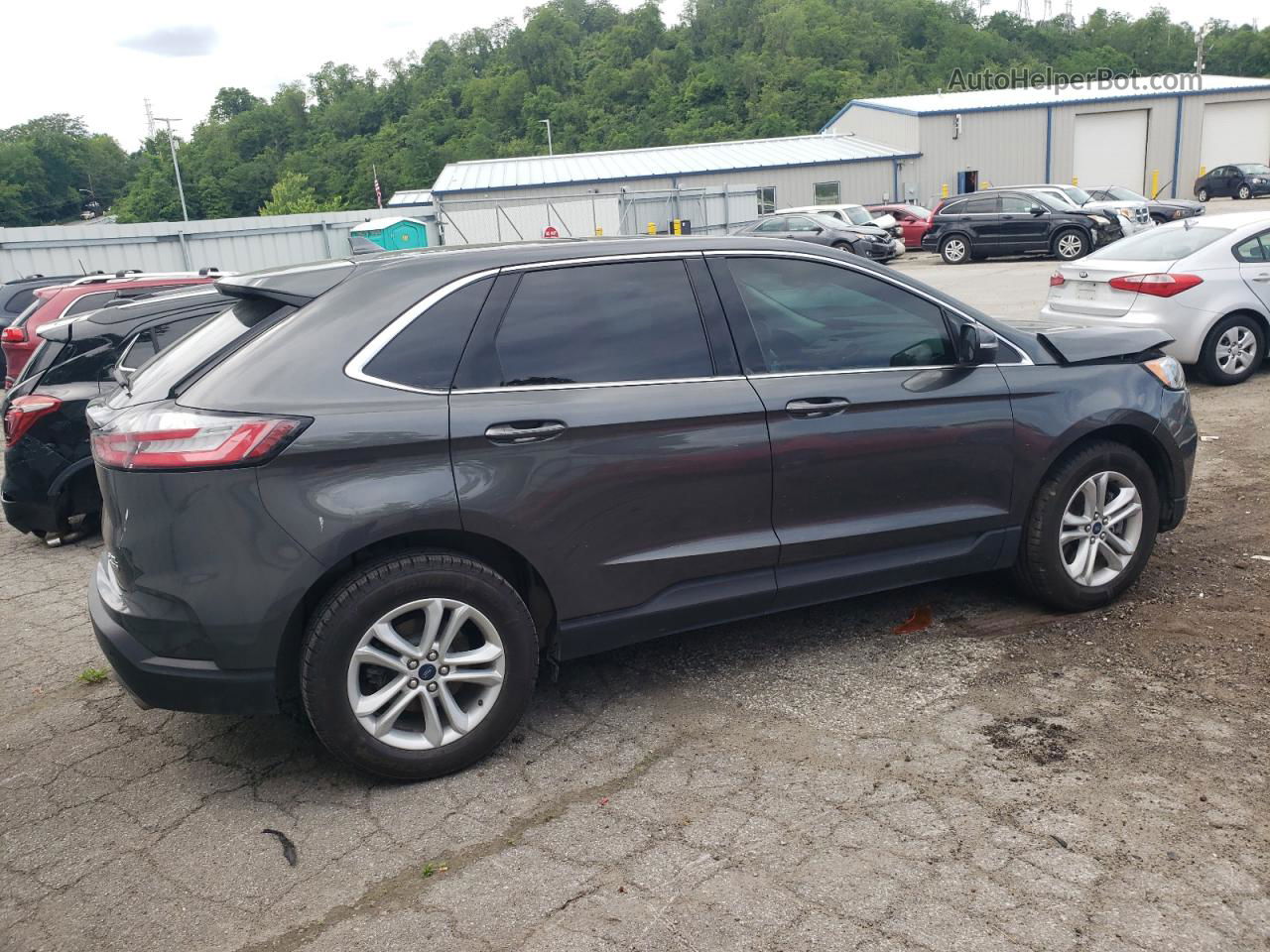 2020 Ford Edge Sel Black vin: 2FMPK4J94LBA96730