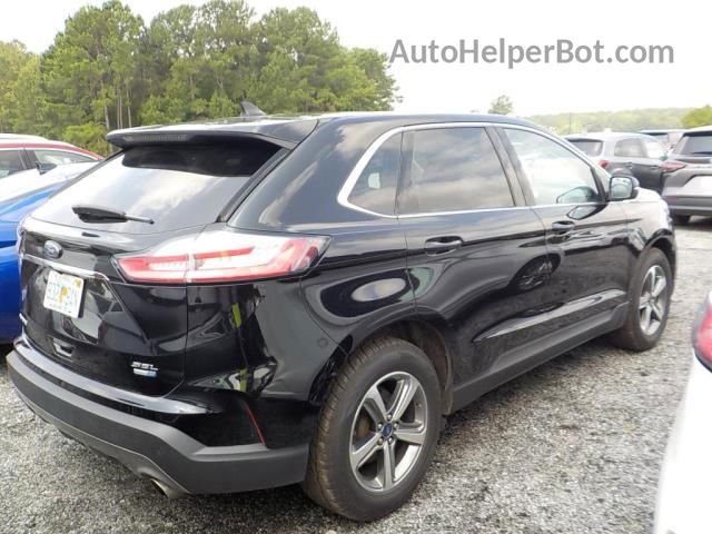 2020 Ford Edge Sel/st Line Черный vin: 2FMPK4J94LBB22405