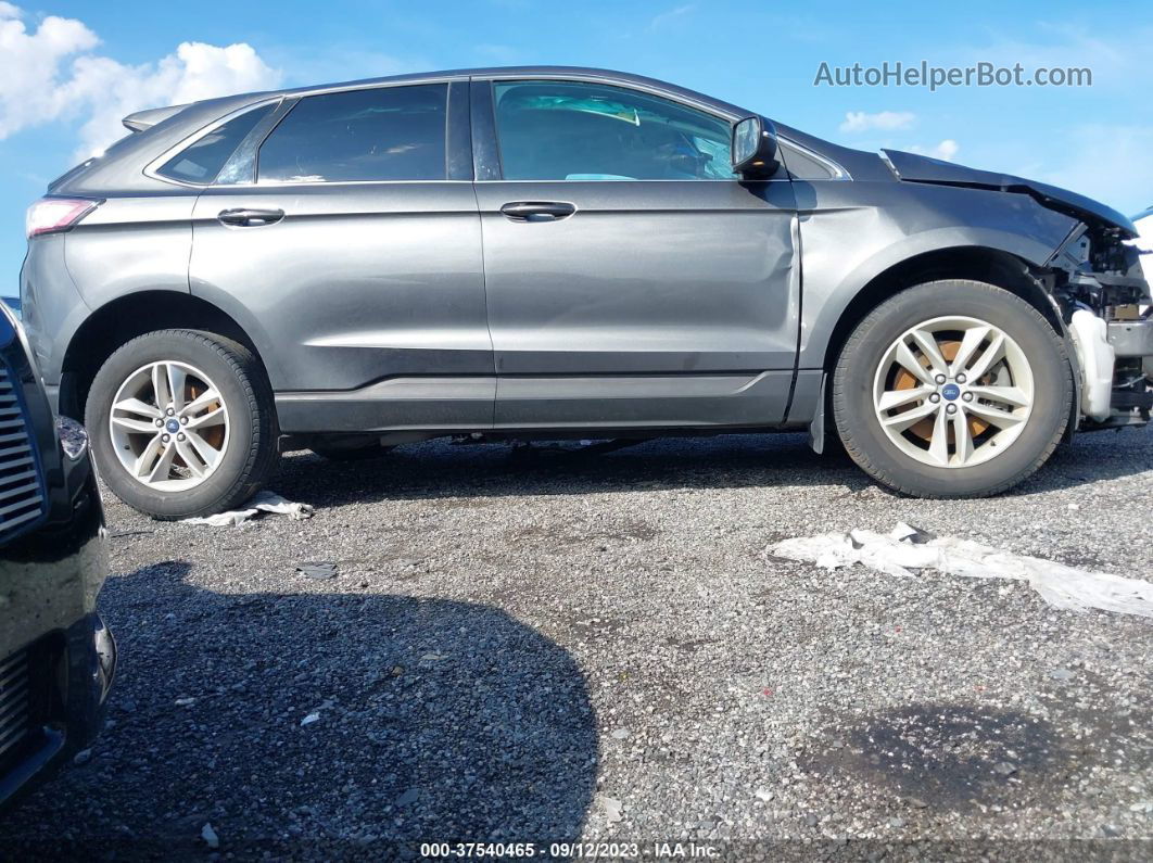 2016 Ford Edge Sel Черный vin: 2FMPK4J95GBB86345