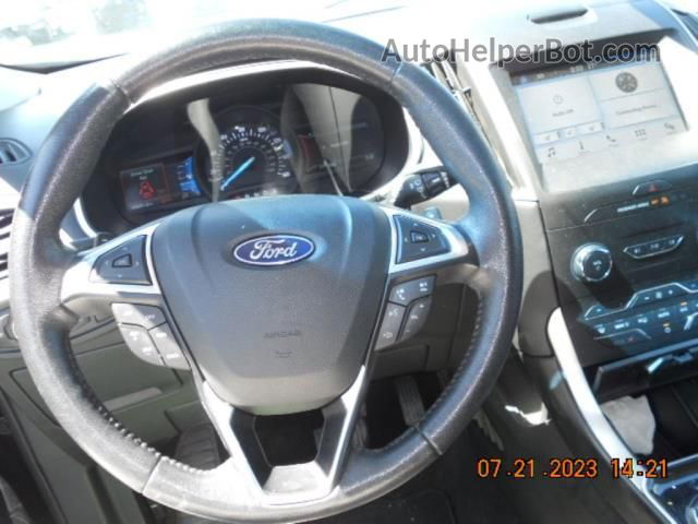 2019 Ford Edge Sel Черный vin: 2FMPK4J95KBC46195