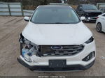 2019 Ford Edge Sel White vin: 2FMPK4J95KBC48237