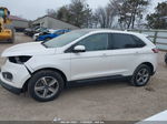 2019 Ford Edge Sel White vin: 2FMPK4J95KBC48237