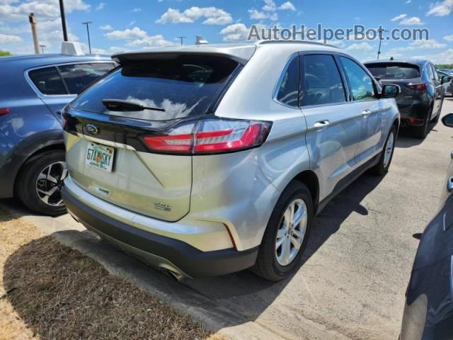 2019 Ford Edge Sel Silver vin: 2FMPK4J95KBC60825