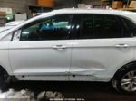 2019 Ford Edge Sel White vin: 2FMPK4J95KBC70464