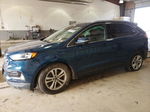 2020 Ford Edge Sel Blue vin: 2FMPK4J95LBA30364