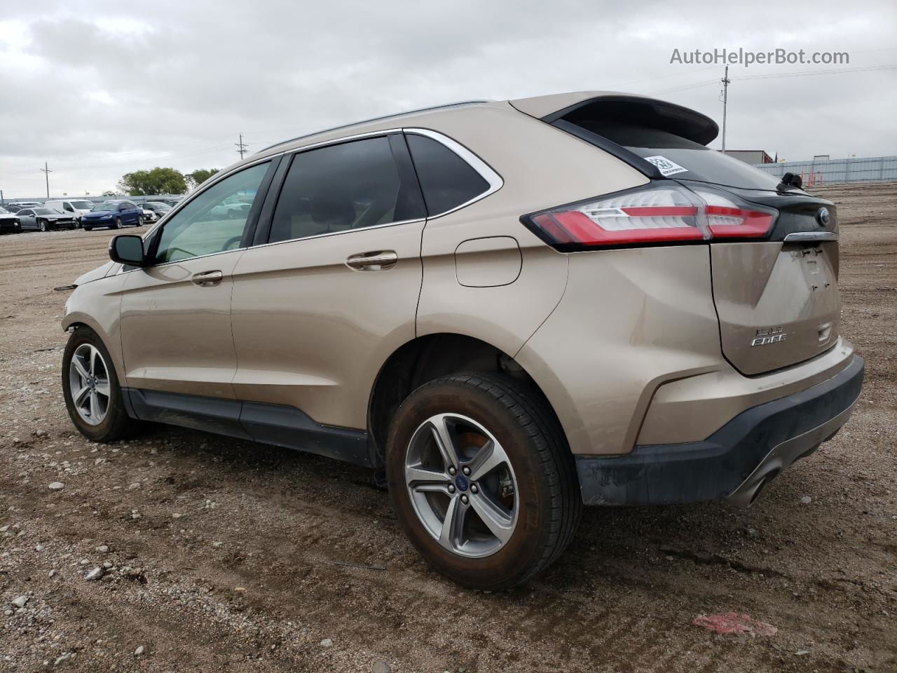 2020 Ford Edge Sel Tan vin: 2FMPK4J95LBA90452