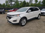 2016 Ford Edge Sel White vin: 2FMPK4J96GBB70154