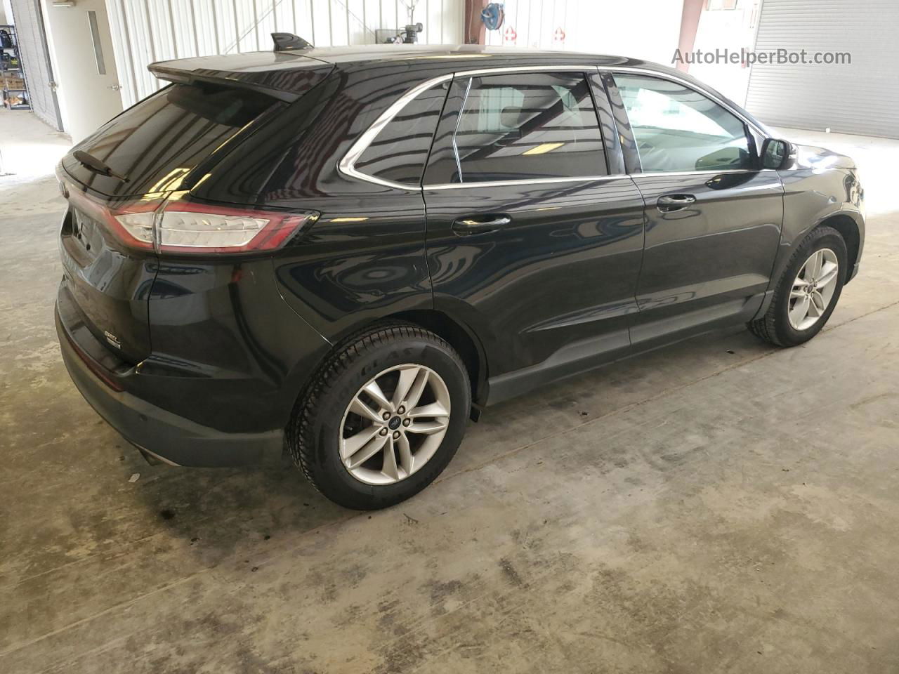 2016 Ford Edge Sel Black vin: 2FMPK4J96GBC03489