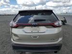 2017 Ford Edge Sel Beige vin: 2FMPK4J96HBB30495