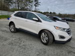 2017 Ford Edge Sel White vin: 2FMPK4J96HBB55106