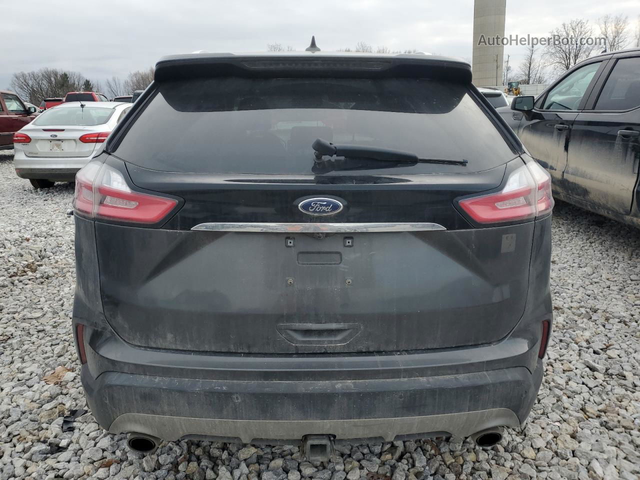 2019 Ford Edge Sel Charcoal vin: 2FMPK4J96KBB80157