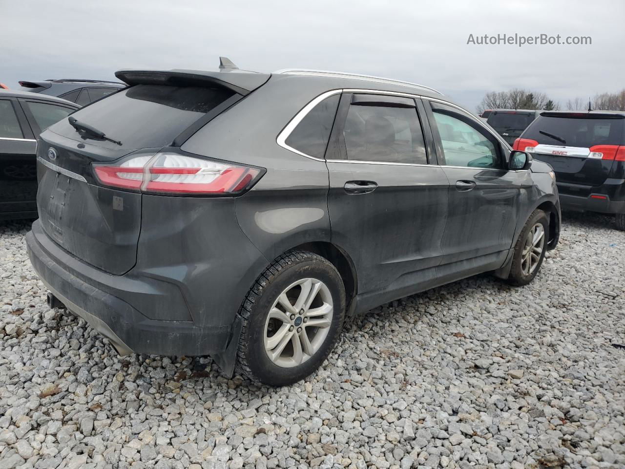 2019 Ford Edge Sel Charcoal vin: 2FMPK4J96KBB80157