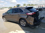 2019 Ford Edge Sel Brown vin: 2FMPK4J96KBC34475