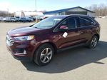 2020 Ford Edge Sel Maroon vin: 2FMPK4J96LBA83722