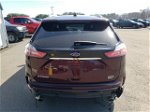 2020 Ford Edge Sel Maroon vin: 2FMPK4J96LBA83722