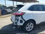 2020 Ford Edge Sel White vin: 2FMPK4J96LBB14502