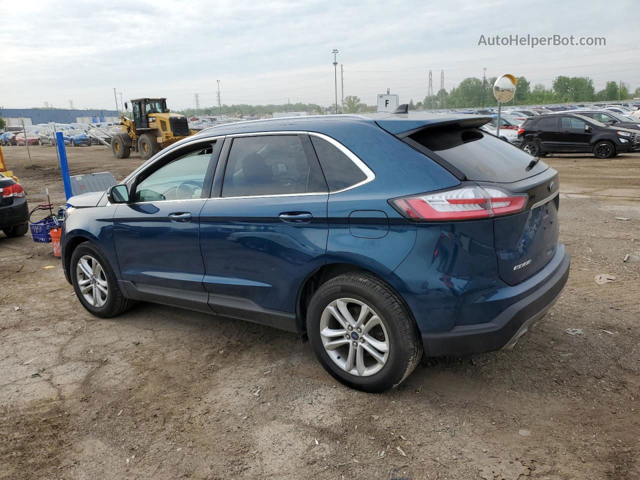 2020 Ford Edge Sel Blue vin: 2FMPK4J96LBB19618