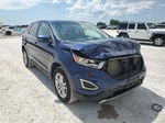 2016 Ford Edge Sel Blue vin: 2FMPK4J97GBB69787