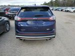 2016 Ford Edge Sel Blue vin: 2FMPK4J97GBB74763