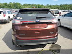 2016 Ford Edge Sel Burgundy vin: 2FMPK4J97GBC55875