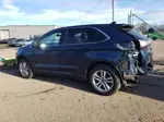 2017 Ford Edge Sel Синий vin: 2FMPK4J97HBB71217