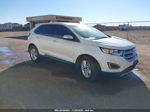 2017 Ford Edge Sel White vin: 2FMPK4J97HBB96635