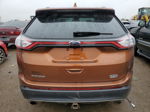 2017 Ford Edge Sel Orange vin: 2FMPK4J97HBC03843