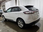 2018 Ford Edge Sel White vin: 2FMPK4J97JBC21443