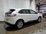 2018 Ford Edge Sel White vin: 2FMPK4J97JBC21443