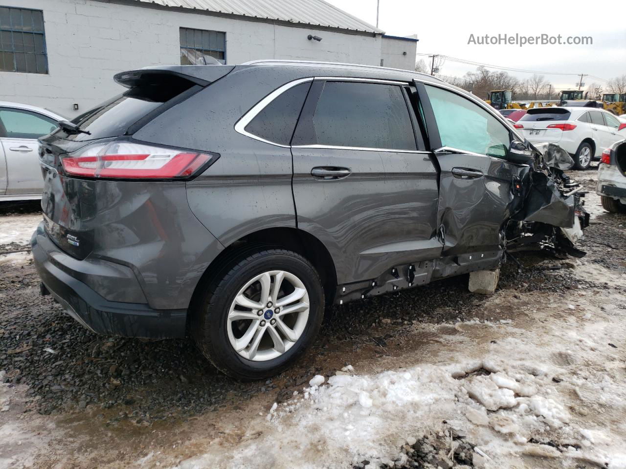 2019 Ford Edge Sel Black vin: 2FMPK4J97KBC31066