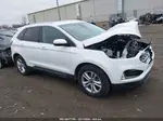 2019 Ford Edge Sel White vin: 2FMPK4J97KBC59725