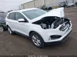 2019 Ford Edge Sel White vin: 2FMPK4J97KBC59725